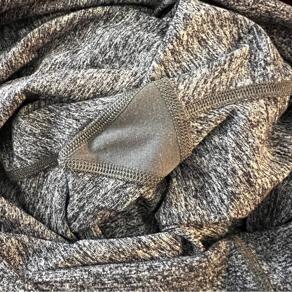 Lululemon Leggings Wunder Under 12 High-Rise Tight 25" Heathered Black Grey Yoga - Picture 14 of 14